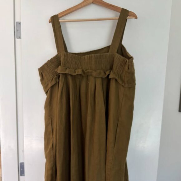 Cedar & Vine Linen Dress, Size 20-22 - Picture 3 of 4